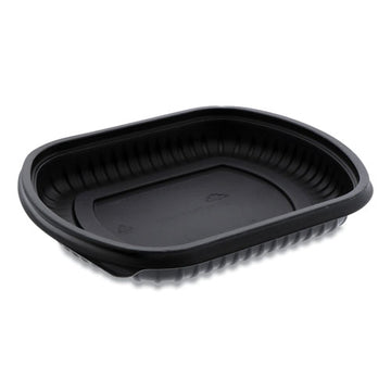 Pactiv Evergreen Earthchoice Clearview Mealmaster Container, 36 Oz, 9.38 X 8 X 1.5, Black, 250-carton freeshipping - TVN Wholesale
